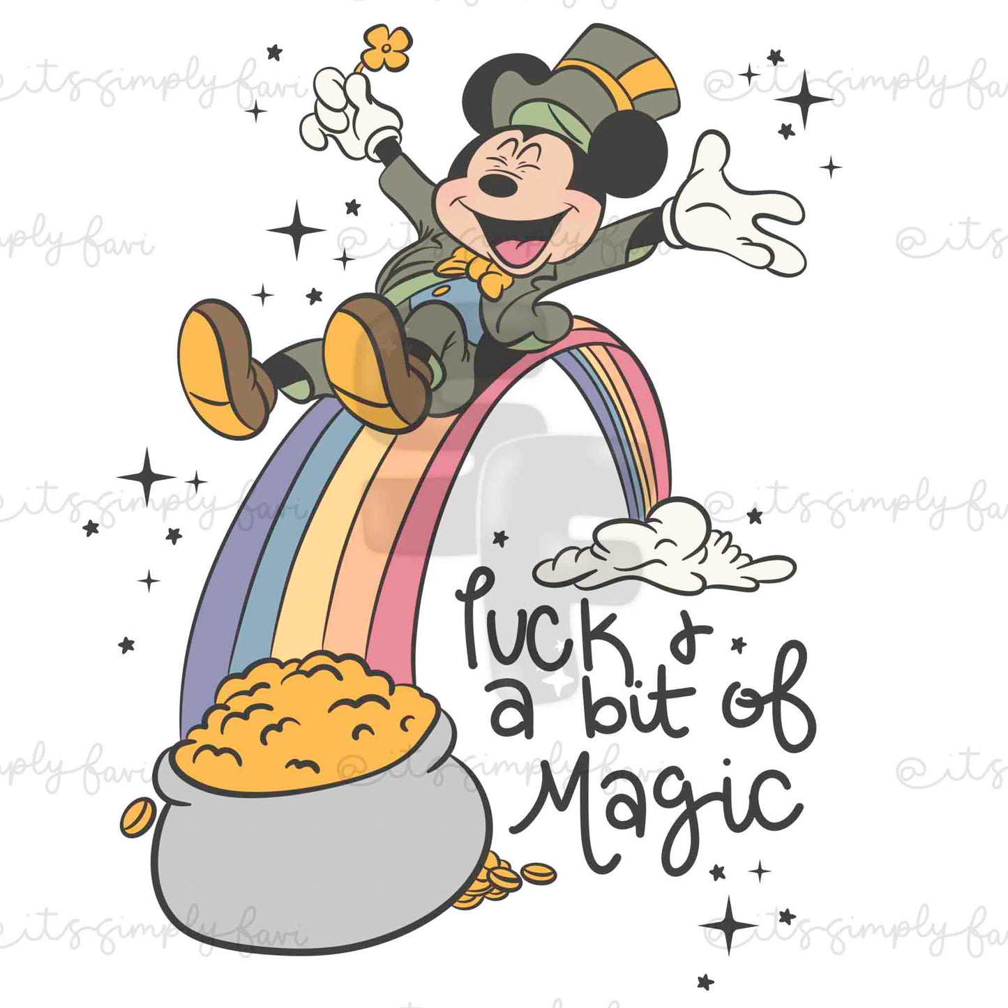 3 Month Patreon Tier Bundle - Lucky Mouse Couple