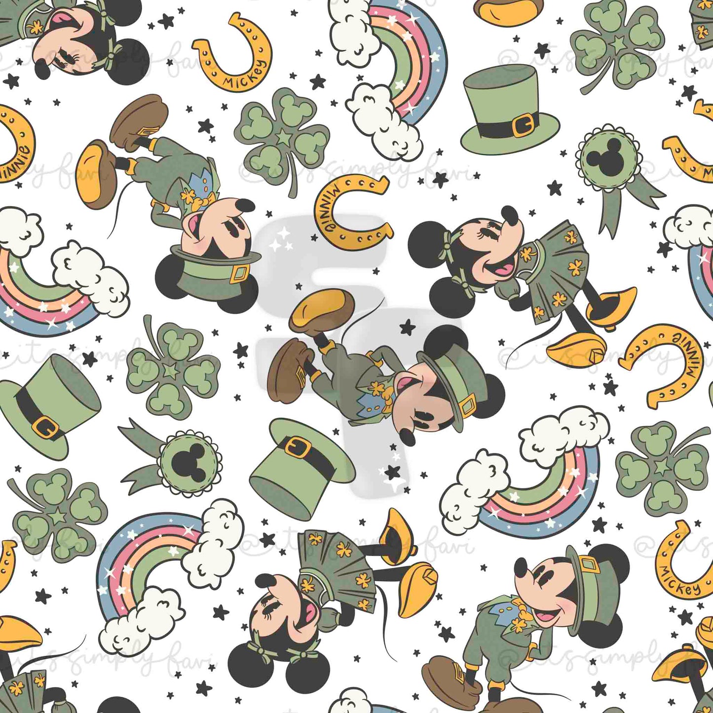 3 Month Patreon Tier Bundle - Lucky Mouse Couple