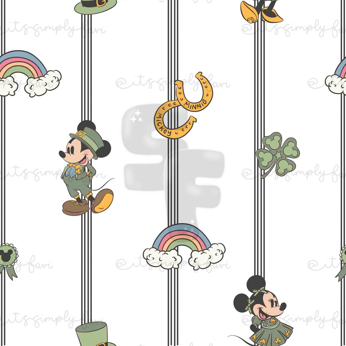 3 Month Patreon Tier Bundle - Lucky Mouse Couple