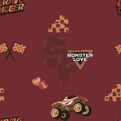 Monster Truck Lover - Boy