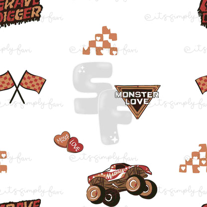 Monster Truck Lover - Boy