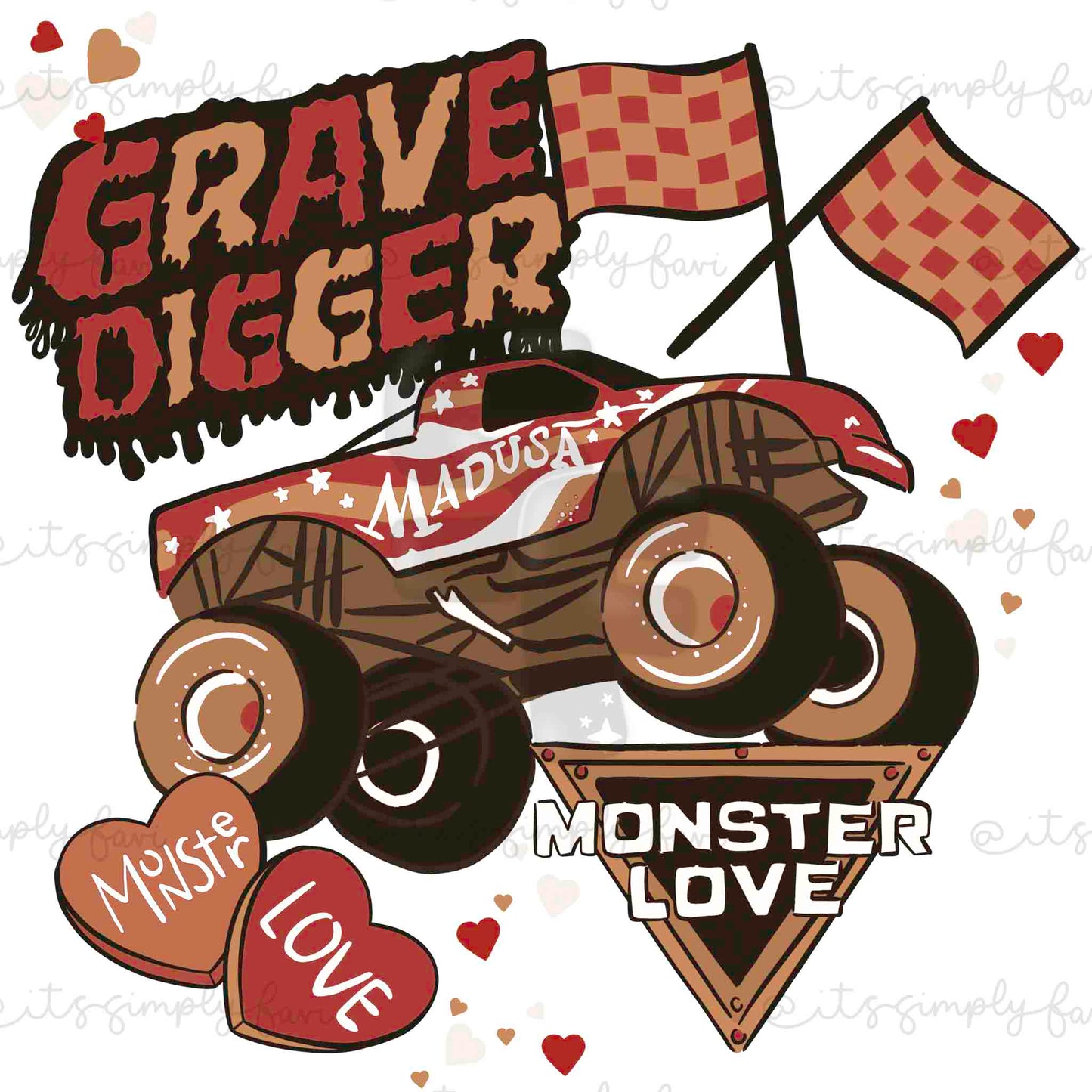 Monster Truck Lover - Boy