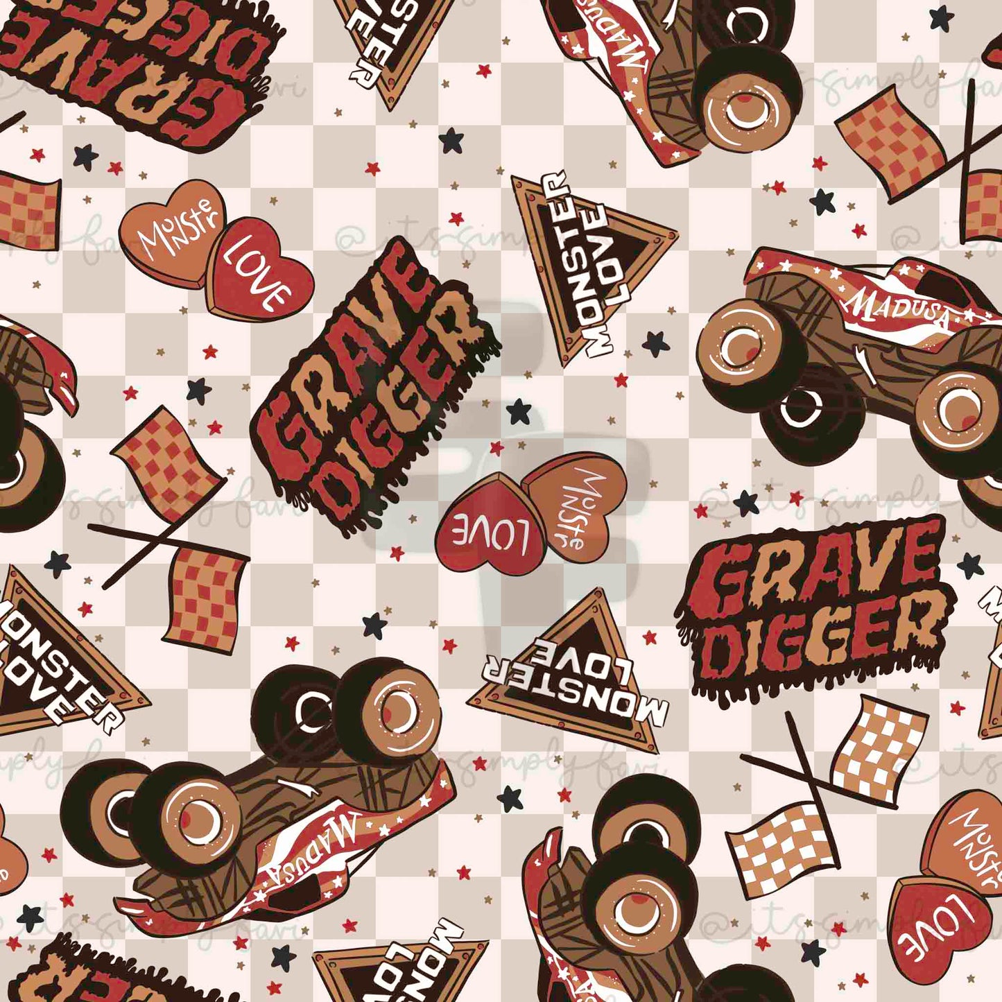 Monster Truck Lover - Boy