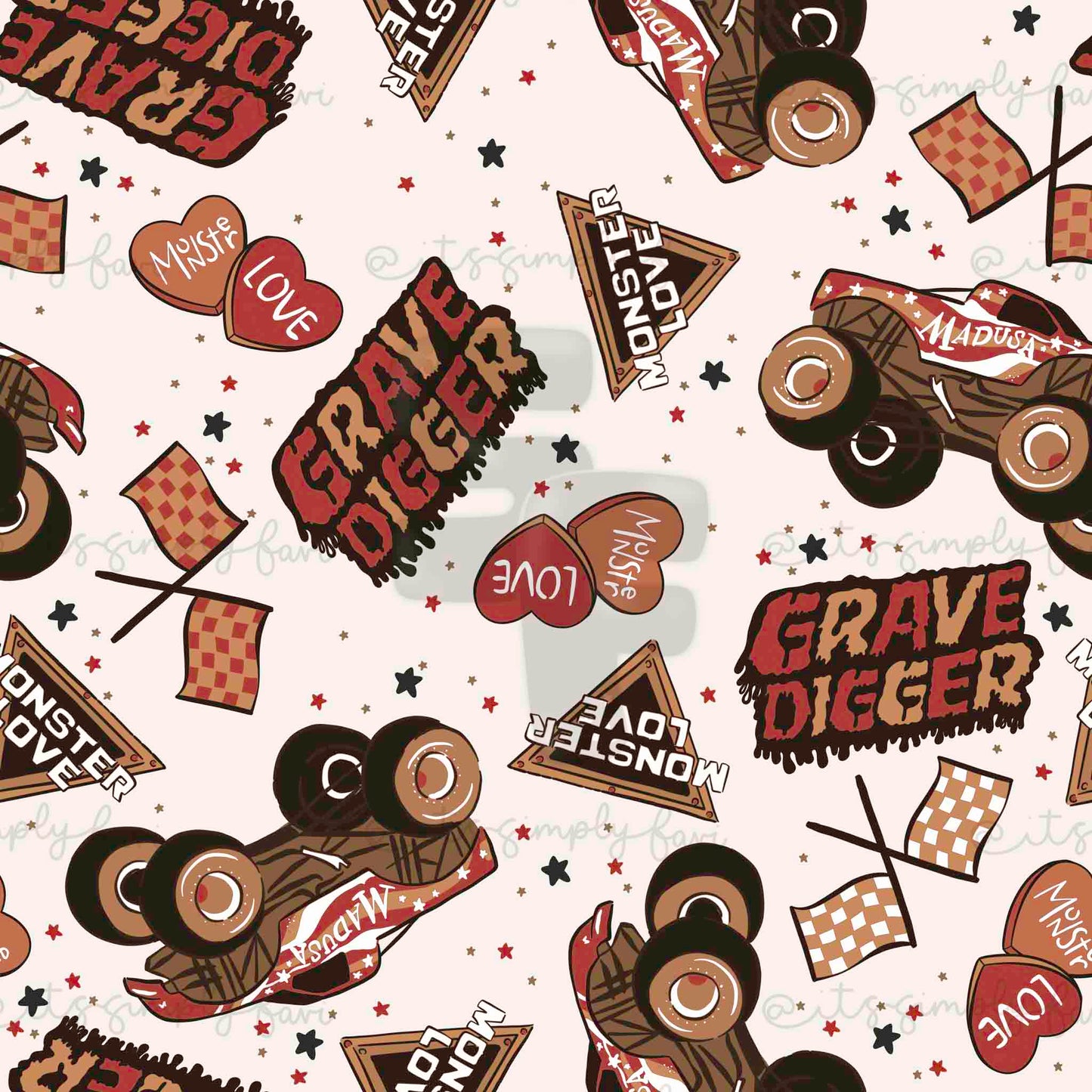 Monster Truck Lover - Boy