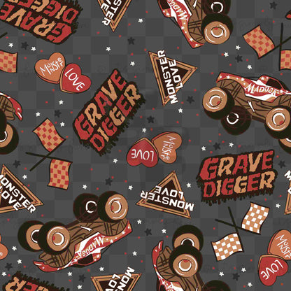 Monster Truck Lover - Boy