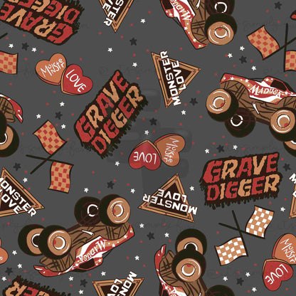 Monster Truck Lover - Boy