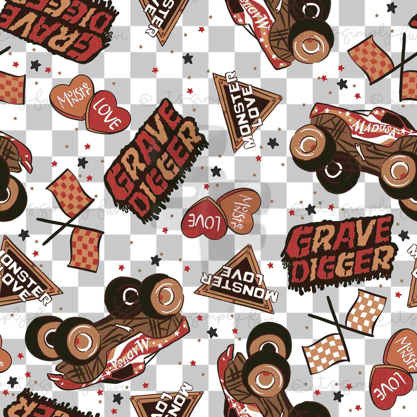 Monster Truck Lover - Boy