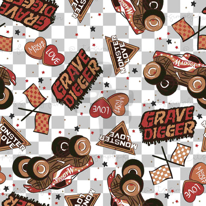 Monster Truck Lover - Boy