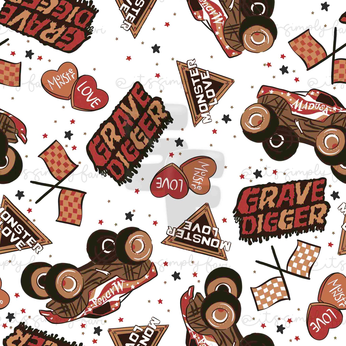 Monster Truck Lover - Boy