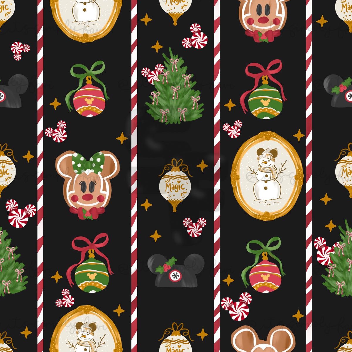 3 Month Patreon Tier Bundle - Magical XMas Magic Elements