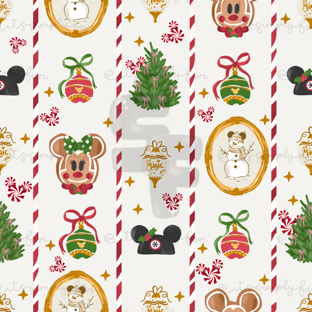 3 Month Patreon Tier Bundle - Magical XMas Magic Elements