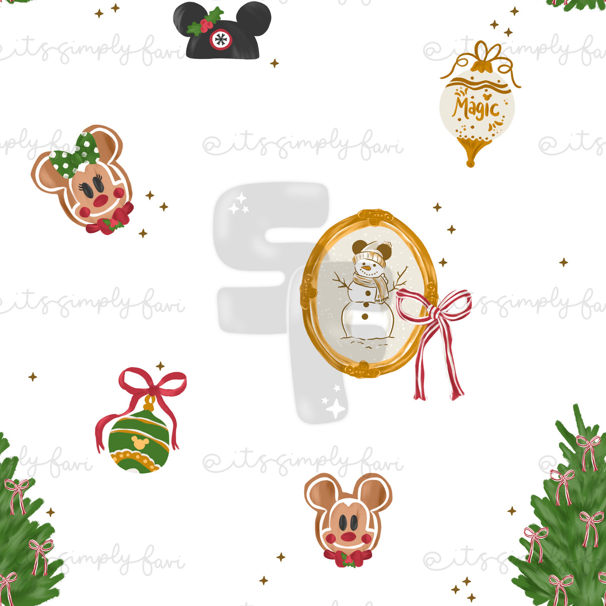 3 Month Patreon Tier Bundle - Magical XMas Magic Elements