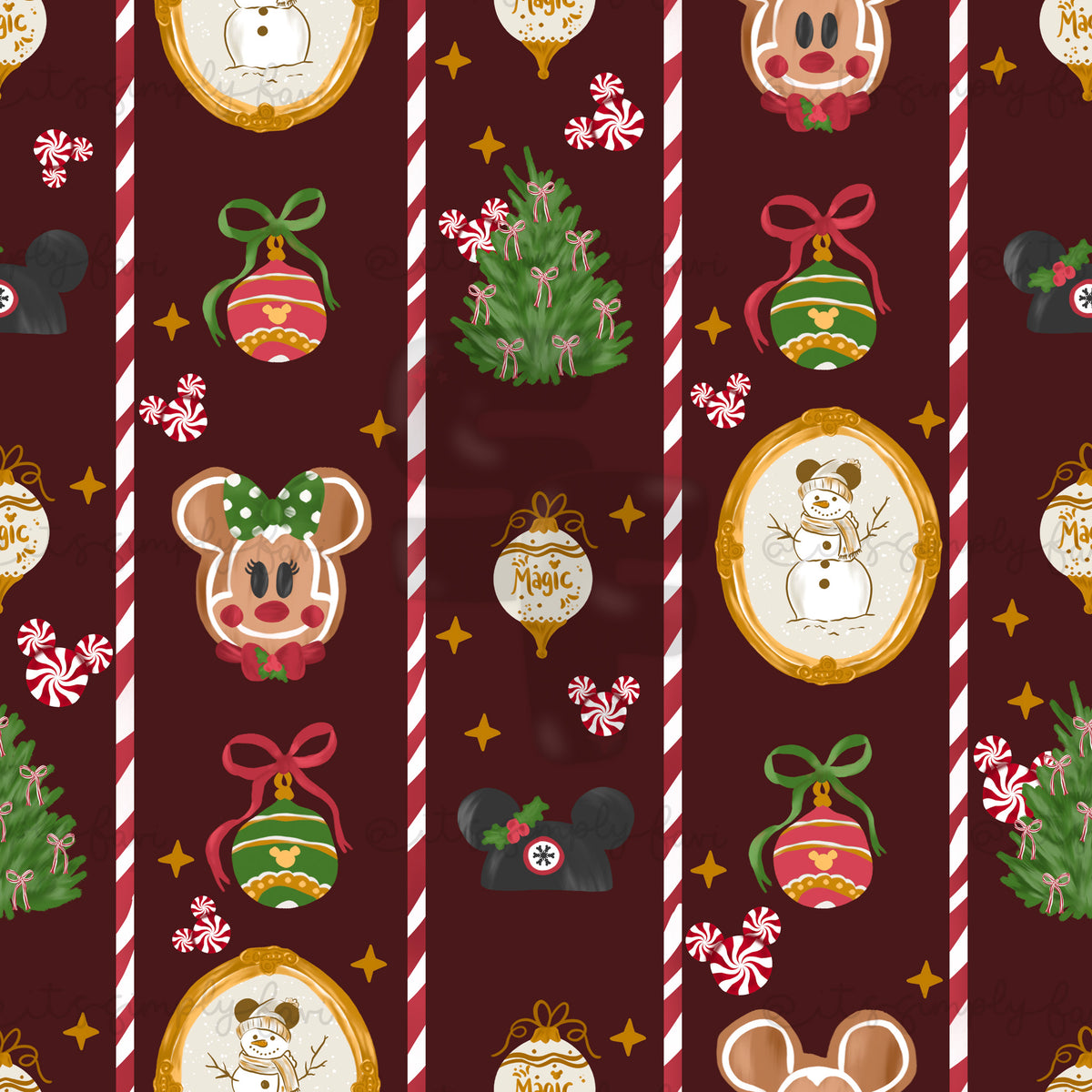 3 Month Patreon Tier Bundle - Magical XMas Magic Elements