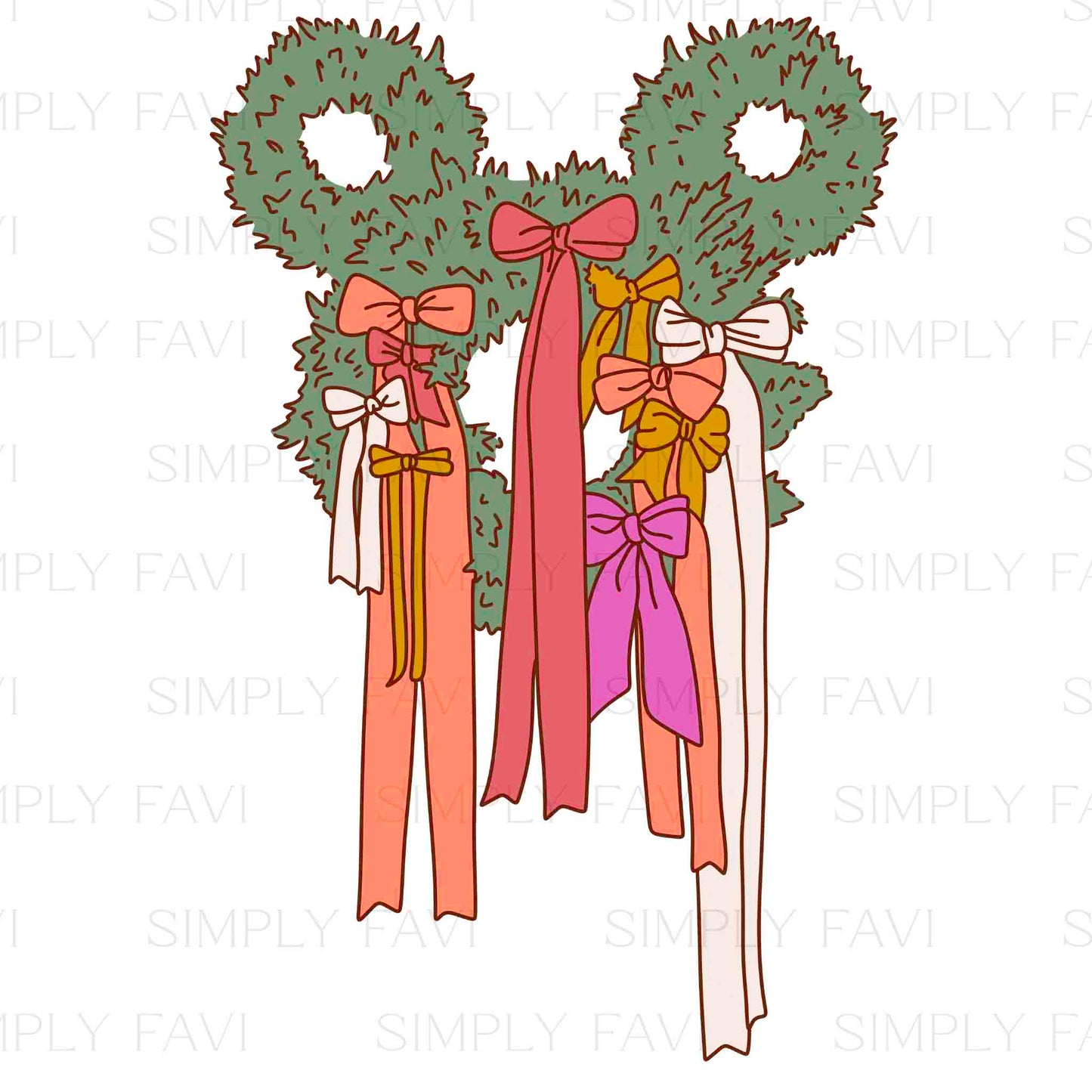 Magical Wreath - Boho PNGs (SET)