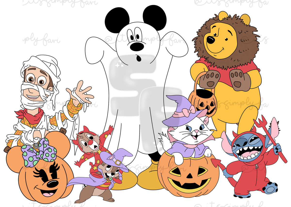 3 Month Patreon Tier Bundle - Halloween Mashup