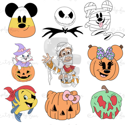 3 Month Patreon Tier Bundle - Halloween Mashup