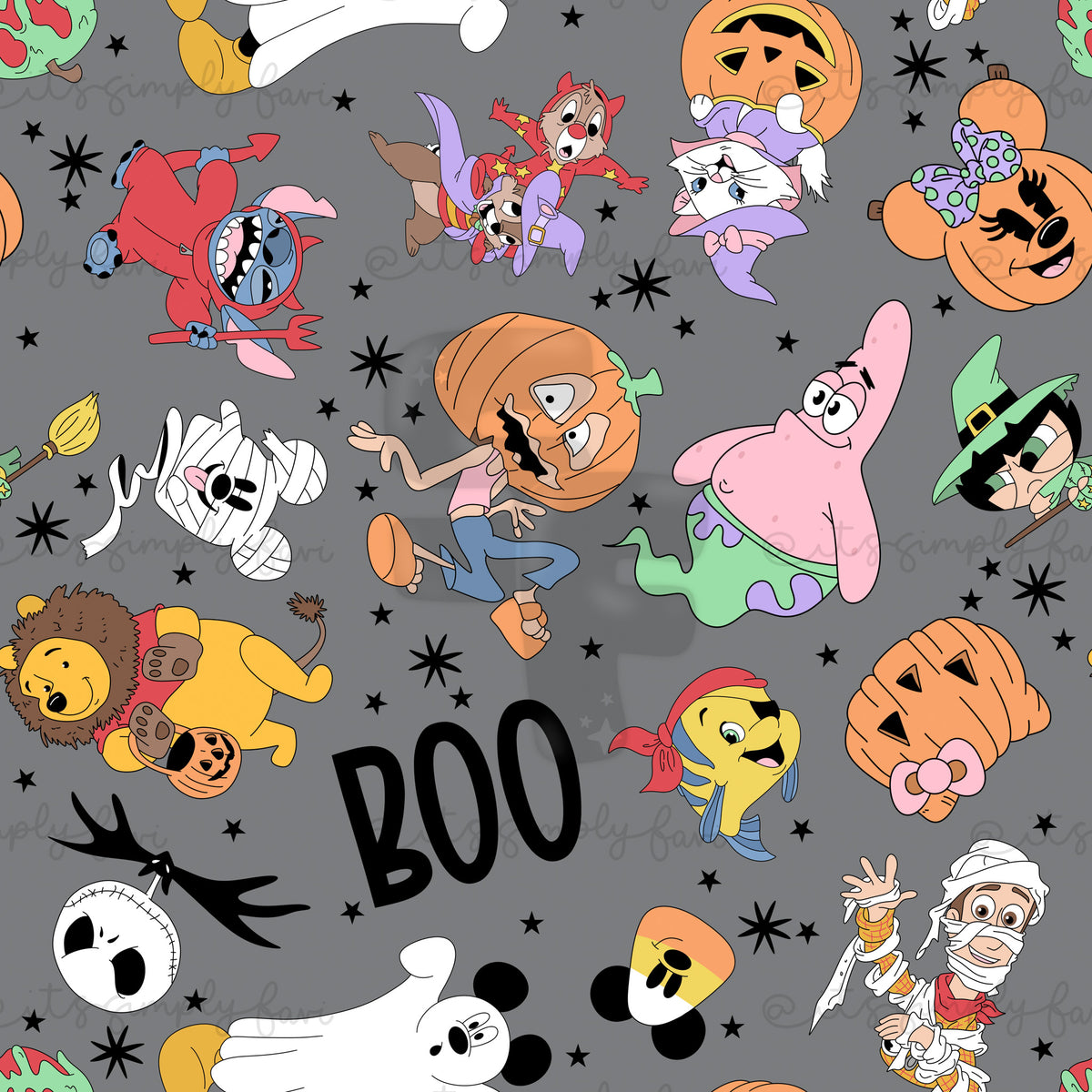 3 Month Patreon Tier Bundle - Halloween Mashup