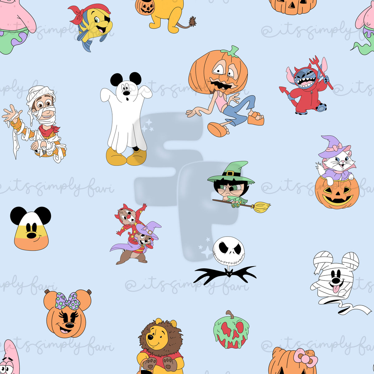 3 Month Patreon Tier Bundle - Halloween Mashup