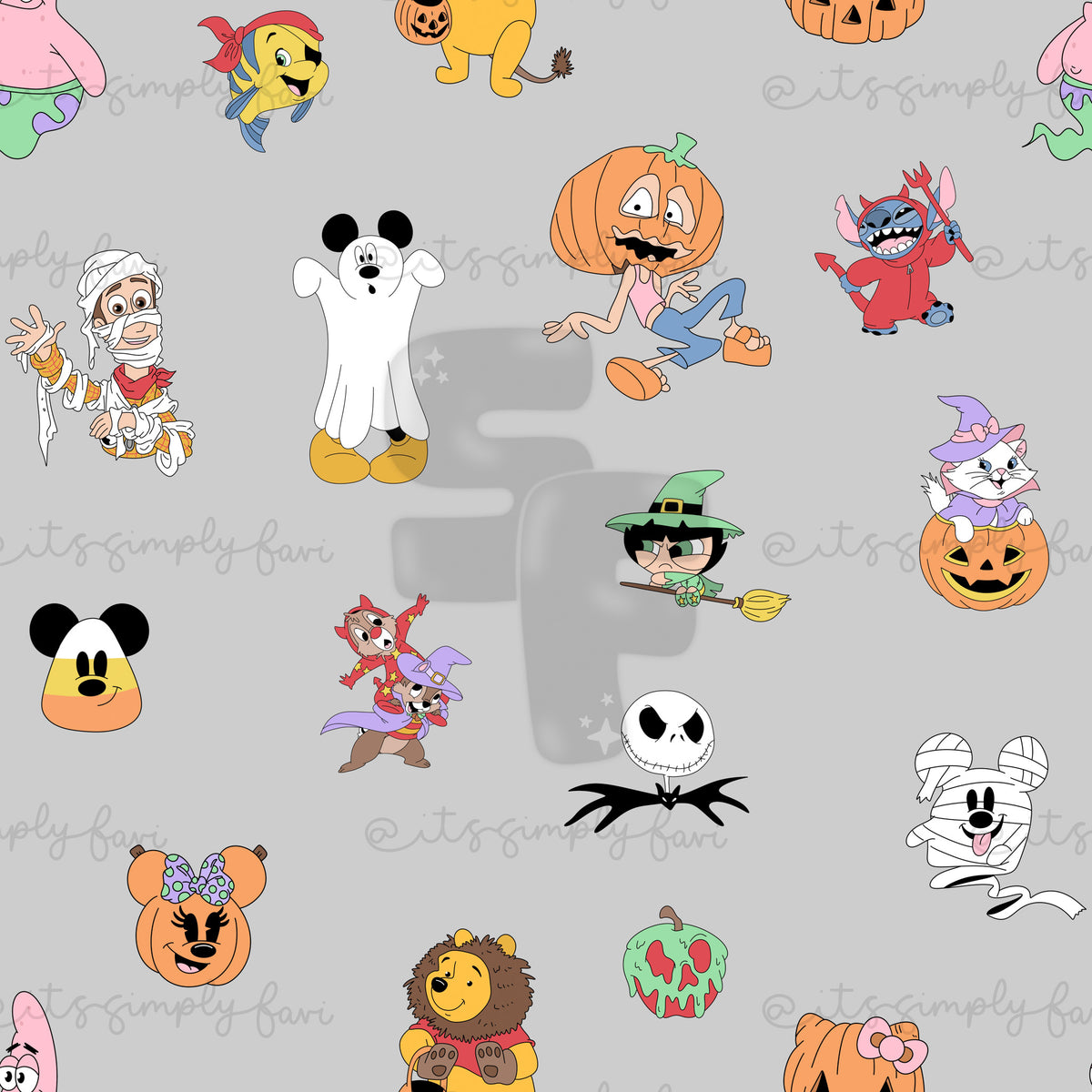 3 Month Patreon Tier Bundle - Halloween Mashup