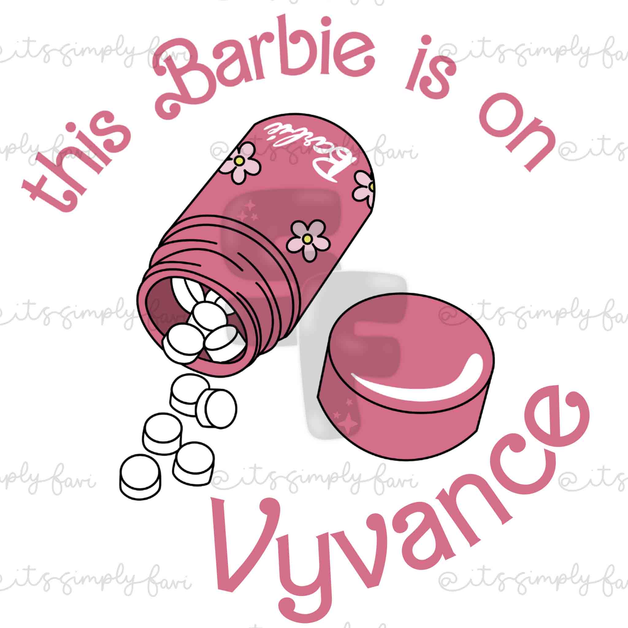 Medicated Barbie Bundle ( 40 PNGs ) – Simply Favi