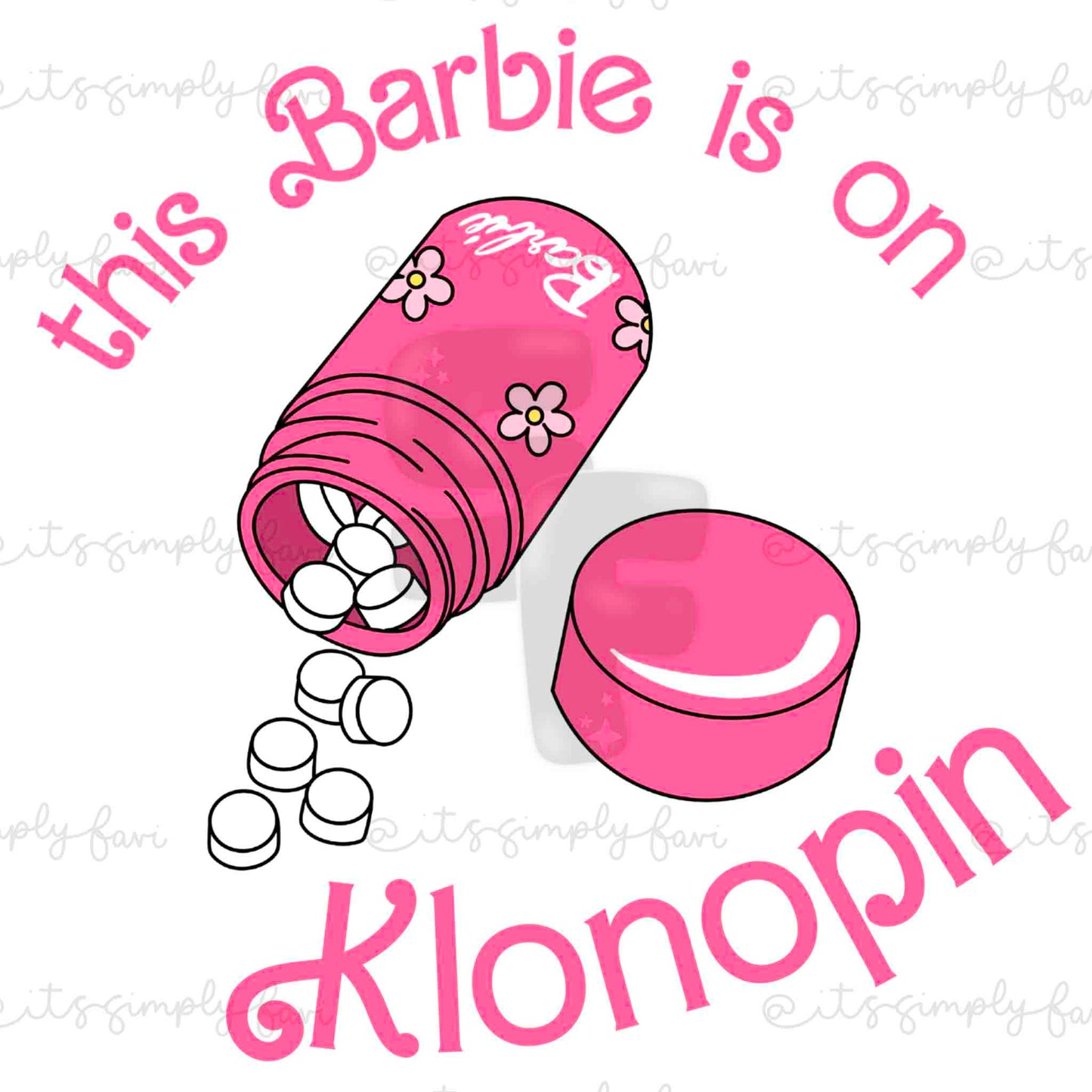 Medicated Barbie Bundle ( 40 PNGs )