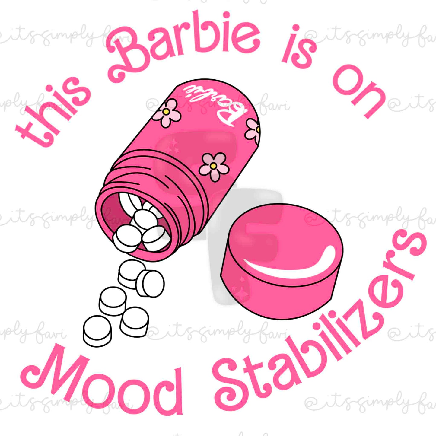 Medicated Barbie Bundle ( 40 PNGs )