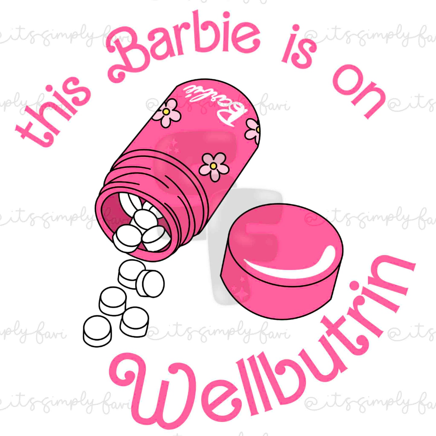 Medicated Barbie Bundle ( 40 PNGs )