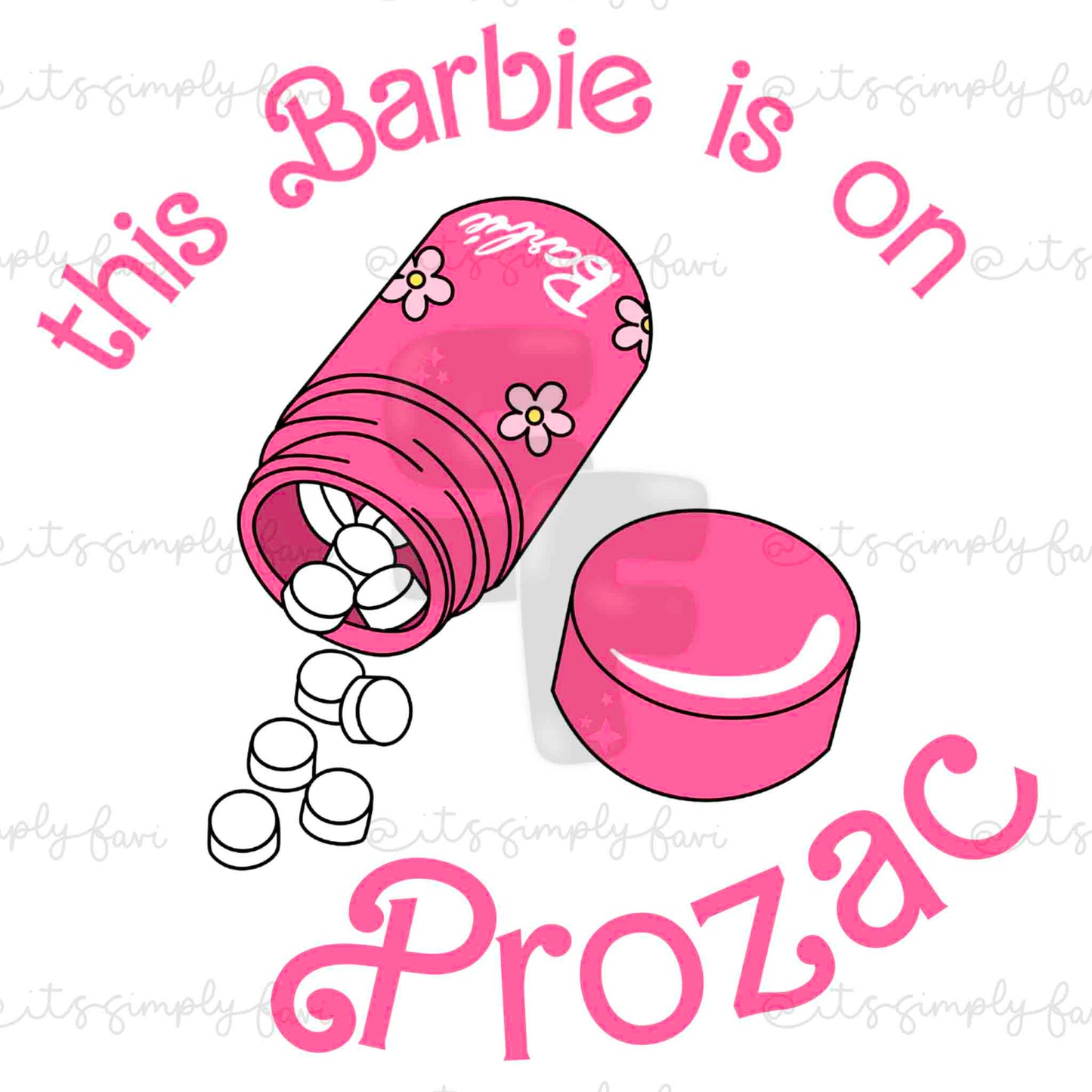 Medicated Barbie Bundle ( 40 PNGs )