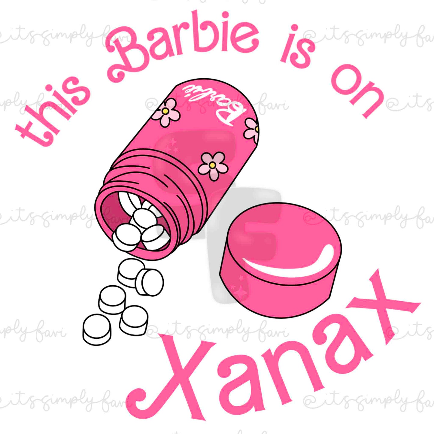 Medicated Barbie Bundle ( 40 PNGs )