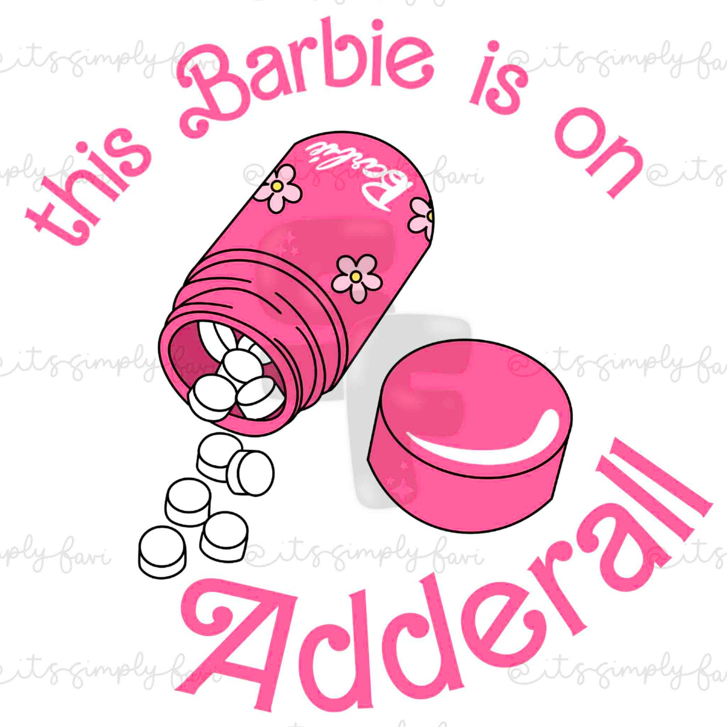 Medicated Barbie Bundle ( 40 PNGs )