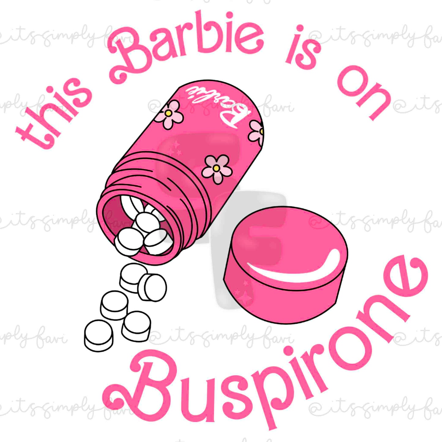 Medicated Barbie Bundle ( 40 PNGs )