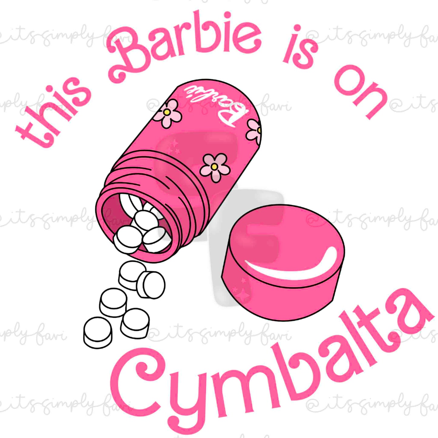 Medicated Barbie Bundle ( 40 PNGs )