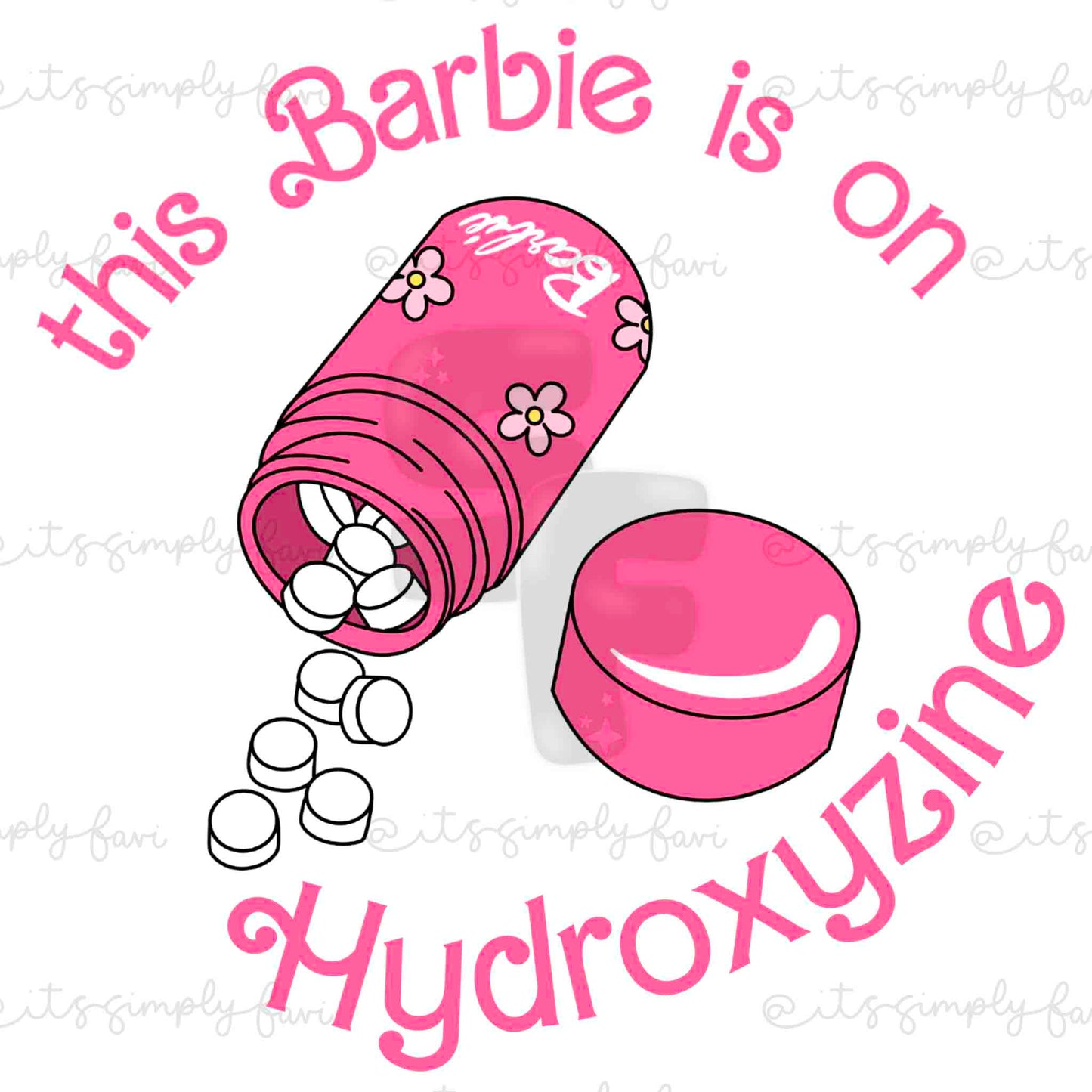 Medicated Barbie Bundle ( 40 PNGs )