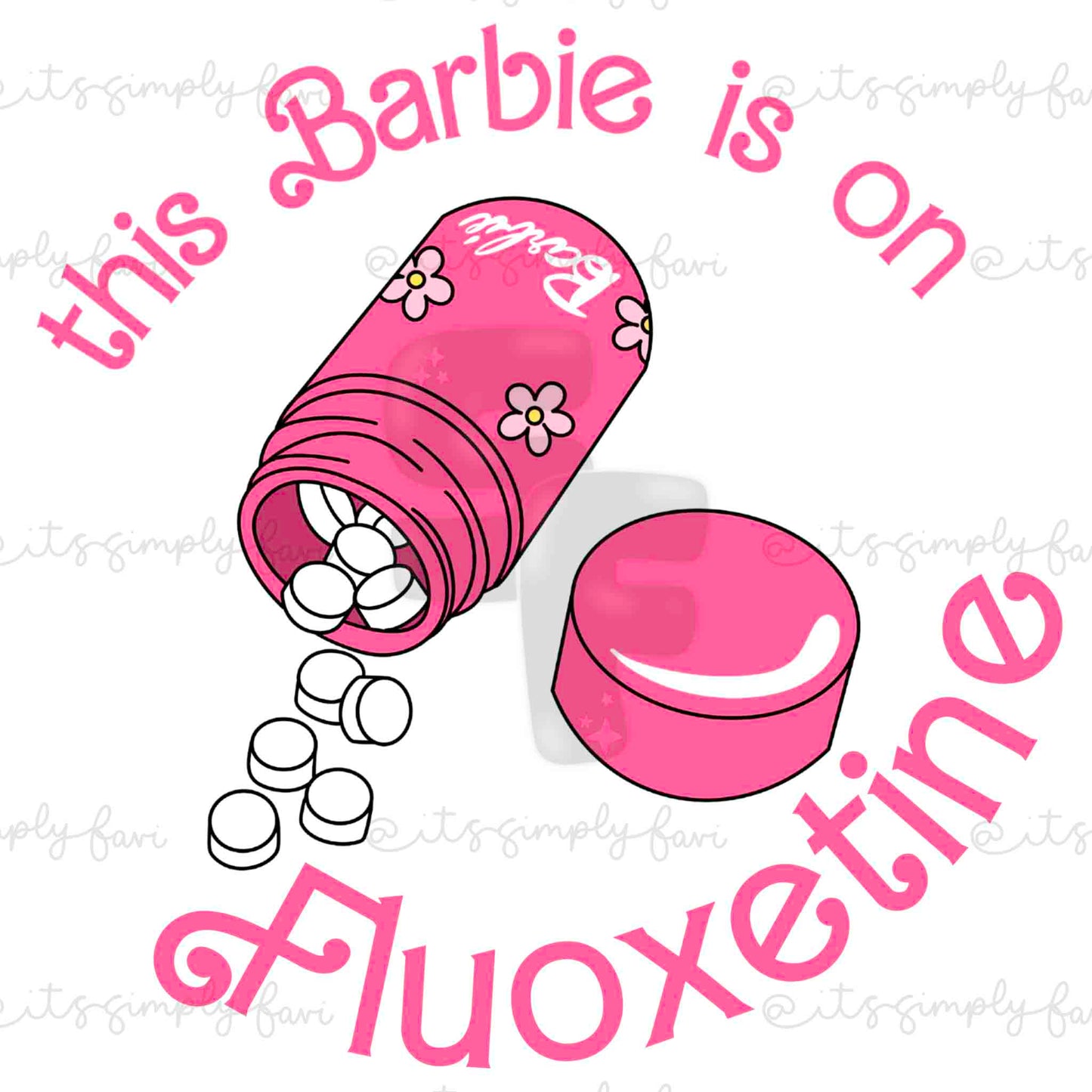 Medicated Barbie Bundle ( 40 PNGs )
