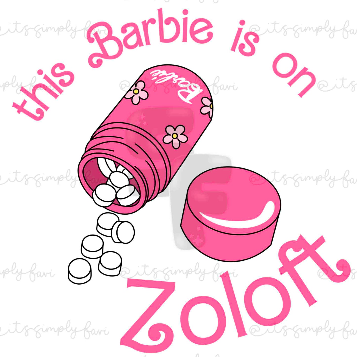 Medicated Barbie Bundle ( 40 PNGs )