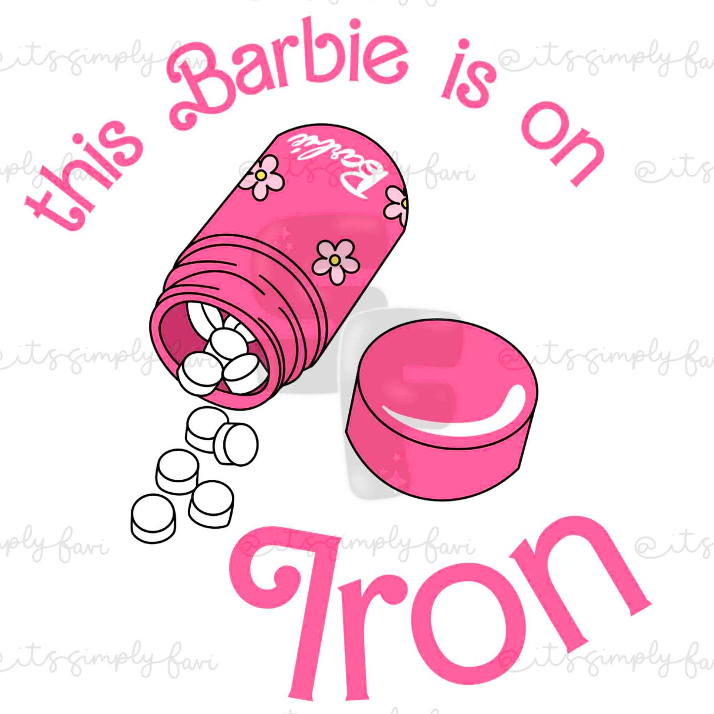 Medicated Barbie Bundle ( 40 PNGs )
