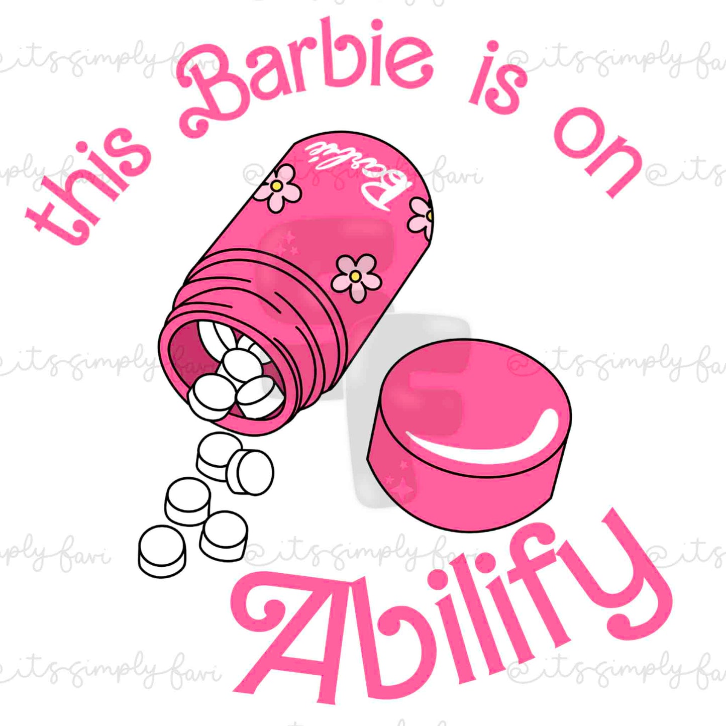 Medicated Barbie Bundle ( 40 PNGs )