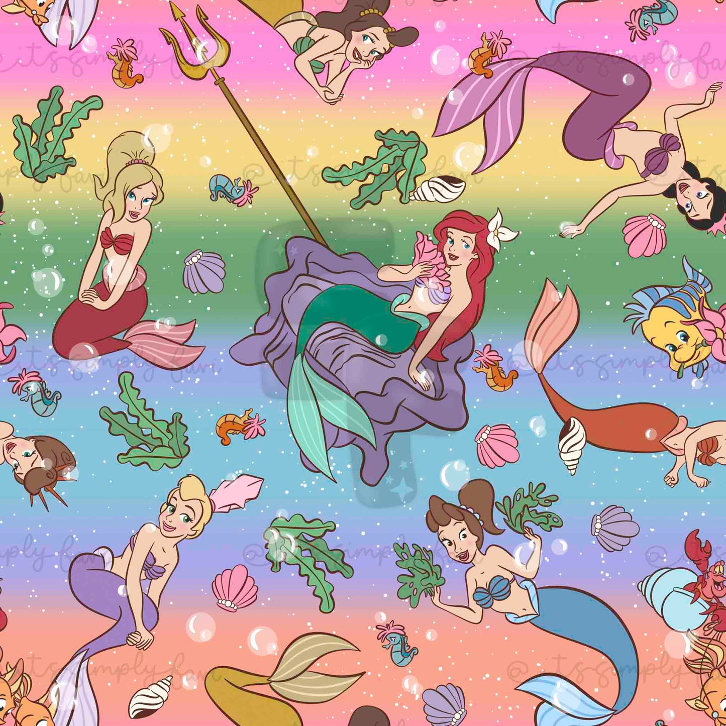 3 Month Patreon Tier Bundle - Mermaid and Sisters