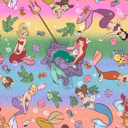 3 Month Patreon Tier Bundle - Mermaid and Sisters