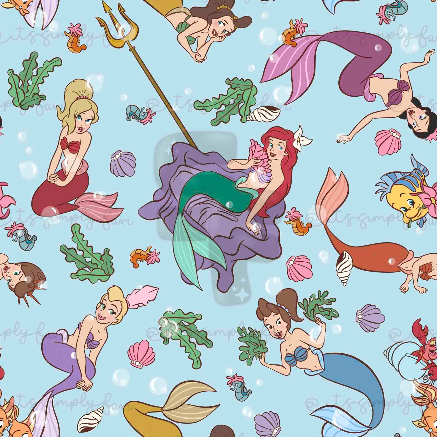 3 Month Patreon Tier Bundle - Mermaid and Sisters