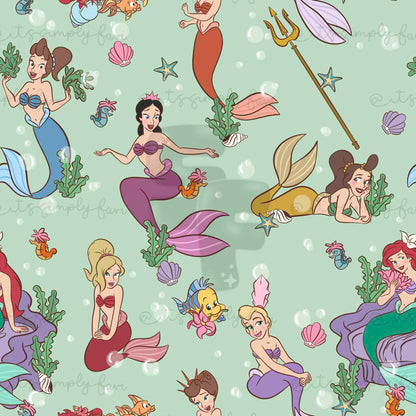 3 Month Patreon Tier Bundle - Mermaid and Sisters