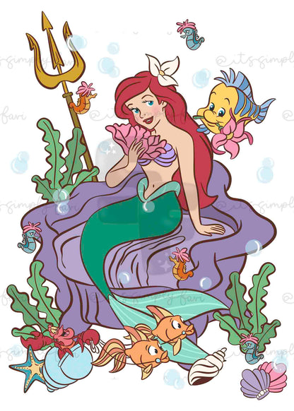 3 Month Patreon Tier Bundle - Mermaid and Sisters