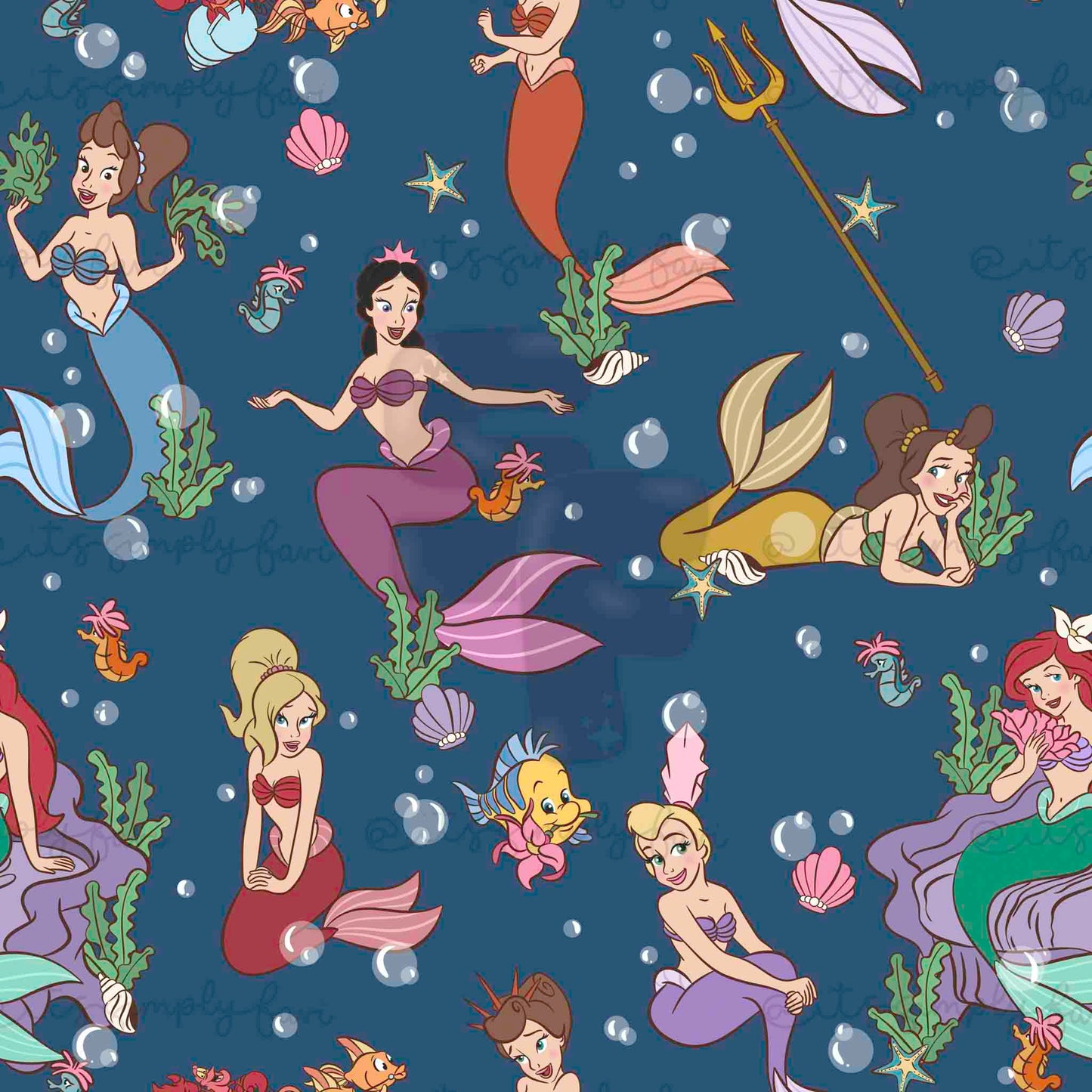3 Month Patreon Tier Bundle - Mermaid and Sisters