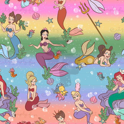 3 Month Patreon Tier Bundle - Mermaid and Sisters