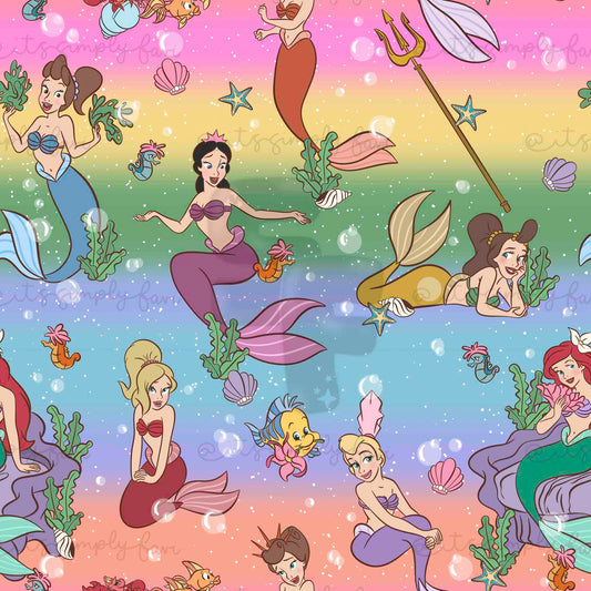 3 Month Patreon Tier Bundle - Mermaid and Sisters