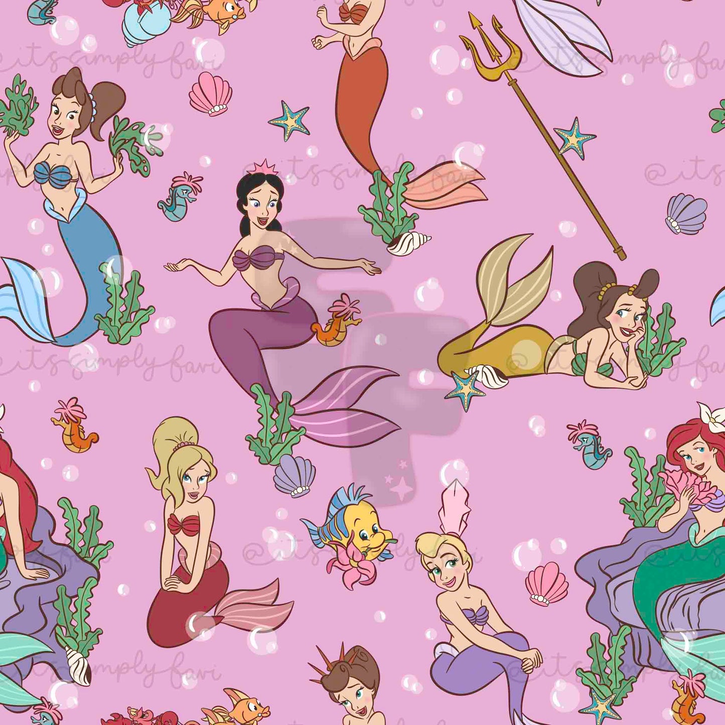 3 Month Patreon Tier Bundle - Mermaid and Sisters