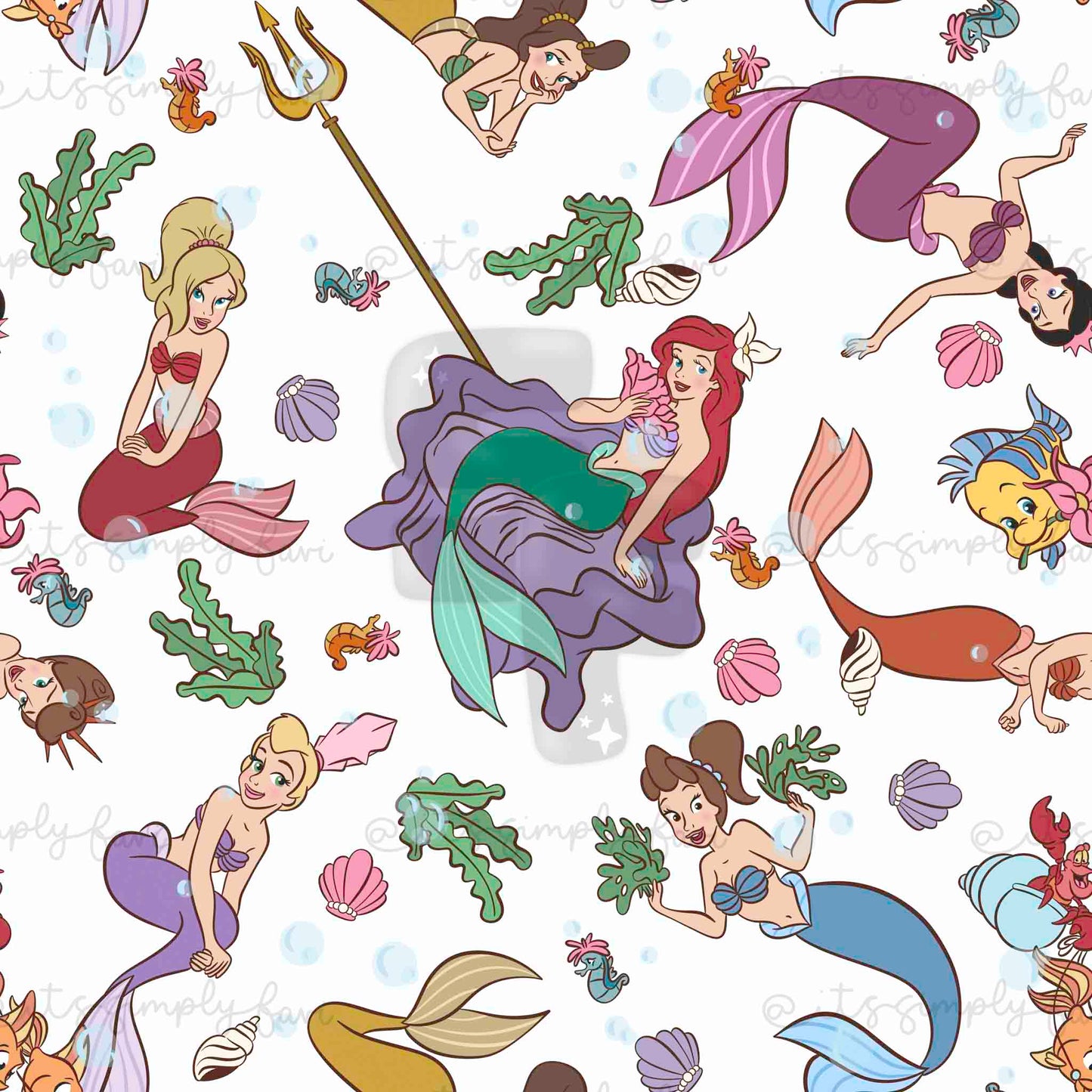 3 Month Patreon Tier Bundle - Mermaid and Sisters