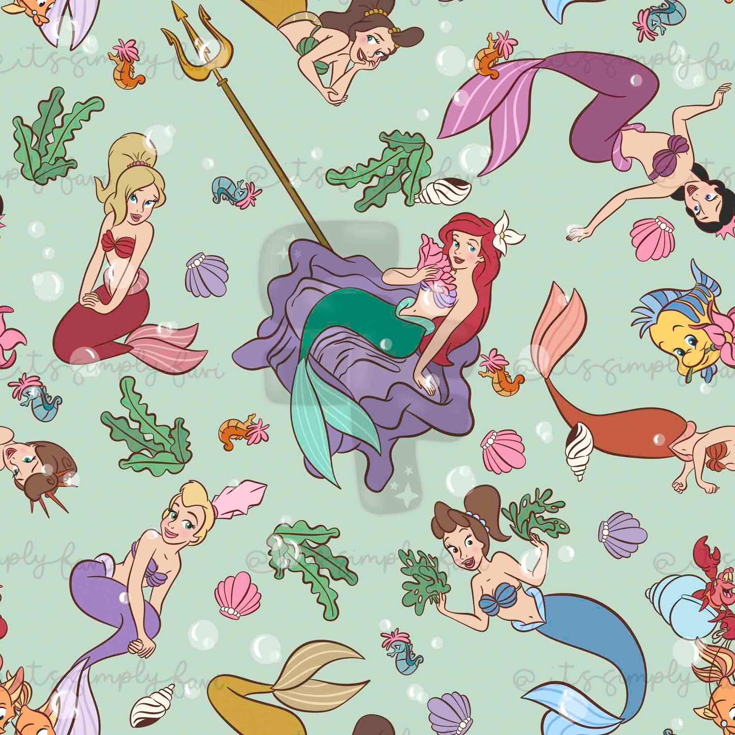 3 Month Patreon Tier Bundle - Mermaid and Sisters
