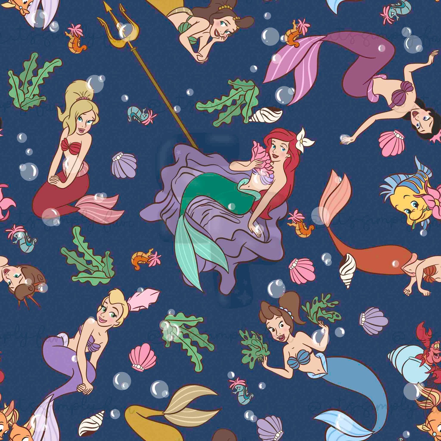 3 Month Patreon Tier Bundle - Mermaid and Sisters