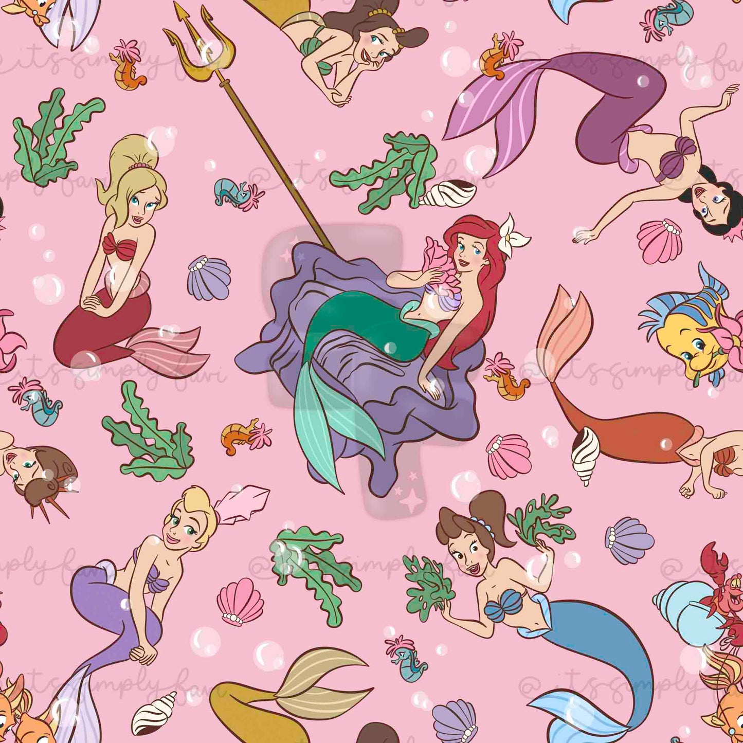 3 Month Patreon Tier Bundle - Mermaid and Sisters